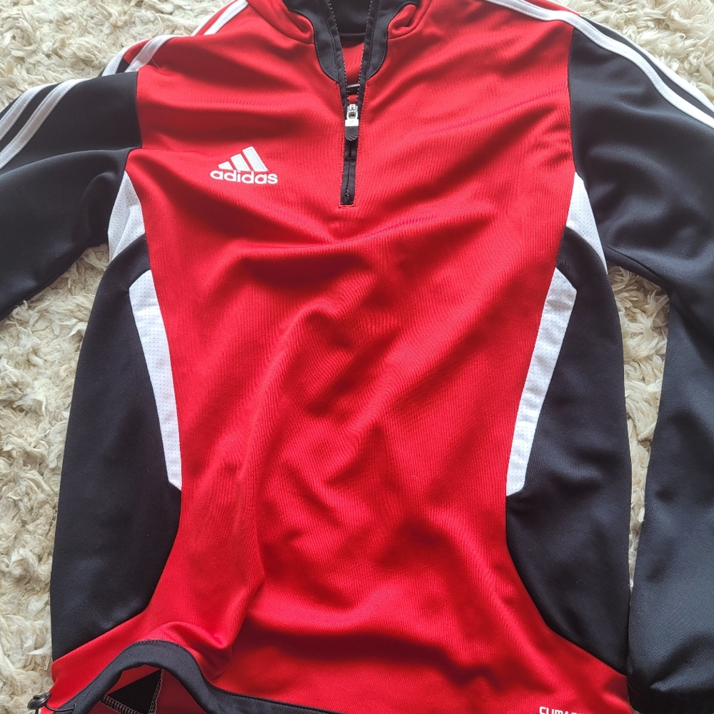 Adidas Soccer Pullover Jacket